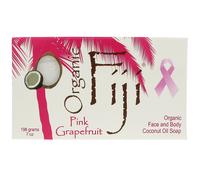 Fiji, Face and Body Coconut Oil Soap Bar, Pink Grapefruit, 7 oz (198 g)