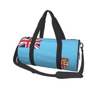 Fiji Flag Canvas travel bag, large capacity, can be carried on the shoulder