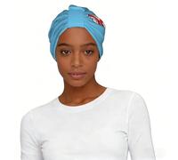 Fiji Flag Elastic Headscarf Hat - Soft Breathable Polyester Turban Non Slip Sleep Cap for Daily Use