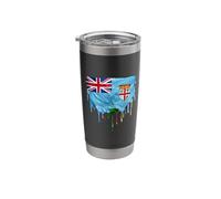Fiji Flag Stainless Steel Insulated Tumbler