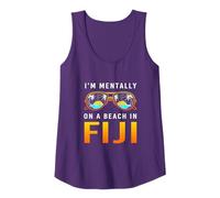 Fiji Islands Beach Vibes Mentally On A Beach In Fiji Tank Top