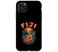 Fiji Islands Pacific Ocean Tropical Flowers Beach Vacation Case for iPhone 11 Pro Max