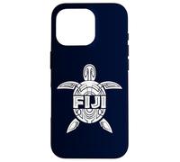 Fiji Sea Turtle Tattoo Beach Island Vacation Gift Souvenir Case for iPhone 16 Pro