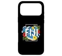 Fiji South Pacific Beach Surf Hibiscus Palm Art Case for iPhone 17 Pro Max