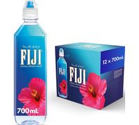 FIJI Water Natural Artesian Still Water - 700mlSports Cap (Pack of 12)