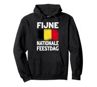 Fijne Nationale Feestdag Belgian National Day Design Pullover Hoodie