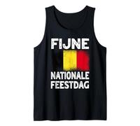 Fijne Nationale Feestdag Belgian National Day Design Tank Top