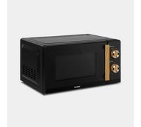 Fika Black & Wood Microwave