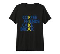 Fika Coffee Break Design - Swedish Lifestyle Vibes Premium T-Shirt