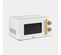 Fika Cream & Wood Microwave