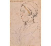 FIKAGXQGT Vintage Wall Picture Artwork Print Poster Portrait Image Lady Anne Boleyn by Hans Holbein the Younger Print Canvas Art for Wall Decor 60x90cm
