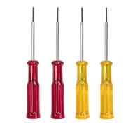 FIKLOTA 4-Piece Serger Screwdriver Set - 1.5mm, 1.6mm Hex Head Screwdriver for Singer, Brother, Janome, Juki, Babylock, Elna, Kenmore, White, New Home, and More Overlock Sewing Machines Needle