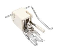 FIKLOTA Even Feed Walking Foot Quilting Guide Horizontal Rotary Hook Models Sewing Machine Presser Foot (5mm) for Singer, Brother, Janome, Juki, Babylock, Elna, Kenmore, White, Necchi #214875014
