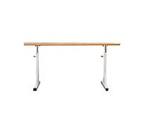 fikujap Ballet stick ballet bar ballet barre dance rod home fitness exercise barre height -adjustable free -standing beech wood heavy duting stretching ballet for adults and child