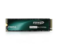Fikwot FN955 NVMe 1TB TLC SSD M.2 2280 PCIe Gen4 Up to 7300MB/s 3D NAND Flash Internal Solid State Drive HMB and SLC Cache, Compatible with Laptops and Desktops, Graphite Heatsink