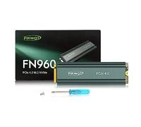 Fikwot M.2 SSD 2TB NVMe SSD M2 2280 PCIe Gen4 x4, Up to 5000MB/s Internal Solid State Drive with Heatsink for PS5 Desktops Laptops, Dynamic SLC Cache(FN960)
