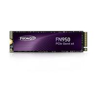 Fikwot M.2 SSD 4TB NVMe SSD PCIe Gen4 x4 Up to 5000MB/s QLC Internal Solid State Drive with Graphite Heatsink, HMB & SLC Cache, Compatible with PS5 Laptops and Desktops(FN950)