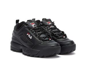 FILA 5FM00002-14 Unisex Disruptor II Premium Black - UK 3.5 / EU 37 / US 5