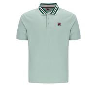 Fila Achille Heritage Contrast Collar Basic Polo Shirt Surf Spray - L