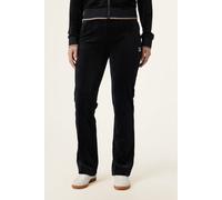 FILA Adriano Straight Velour Track Pants Black size M | Sweatpants Outlet | Women | Black M