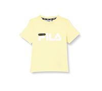 FILA Baia Mare Classic Logo T-Shirt, Yellow (Pale Banana), 110/116 cm