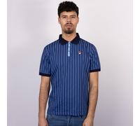 BB1 Classic Vintage Striped Polo Shirt Limoges, Medium