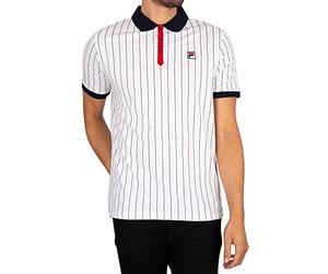 Fila - BB1 Striped Polo, White/Cred/Peacoat, L