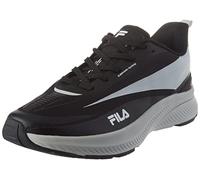 FILA Men's Beryllium Running Shoe, Black Grey Violet, 8 UK