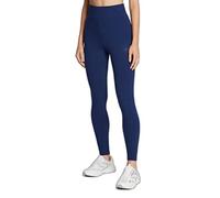FILA BOZCAADA Women's High Waist Rib Leggings Trousers, Medieval Blue, M