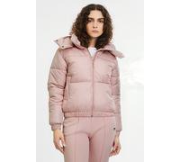 FILA Buchen Cropped Puffer Jacket Pale Mauve size M | Winter Jackets Outlet | Women | Purple M