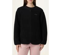 FILA Cassiano Relaxed Teddy Fleece Jacket Black size S | Light Jackets Outlet | Women | Black S
