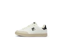 FILA Men's Courtbay Trainers, Marshmallow Black, 12.5 UK