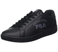 FILA Men's Crosscourt 2 NT Logo Sneaker, Black-Black, 9 UK