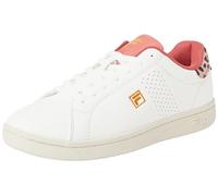 FILA Crosscourt 2 Nt Teens Sneaker, White Mineral red, 4.5 UK