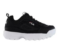 Fila Childrens Unisex Disruptor A Kids Black Trainers - Size UK 3.5