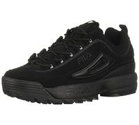 Fila Disruptor II, Men's Sneaker, Triple Black, 8 UK (42 EU)