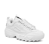 Fila Men's Strada Disruptor fashion sneakers White/White/White 9 US