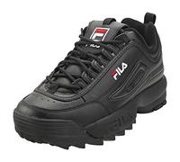 Fila Disruptor II Premium Trainers Black/Red/White