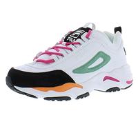 Fila Disruptor II X Ray Tracer Womens Shoes Size 6.5, Color: White/Fuchsia Pink/Black, White/Green/Pink, 4 UK