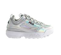 Fila Disruptor M Low Womens Silver Trainers - Size UK 4.5