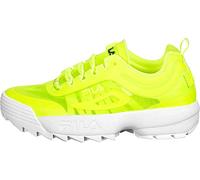 Fila Disruptor Run Womens Yellow Trainers - Size EU 39