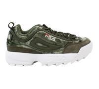 Fila Disruptor V Low Womens Green Trainers