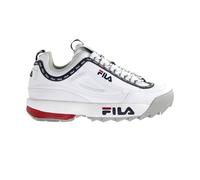 Fila Disruptor Womens White Trainers Leather - Size UK 3.5