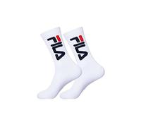 Fila F9598, Unisex Adult Socks, White, 35/38