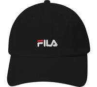 FILA Faridokt Dad Cap with Small Logo, Black, One Size