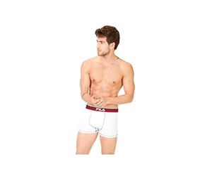 Fila FU5020, Men Boxer, White, M