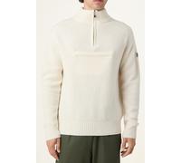 FILA Giovanni Relaxed Half-zip Knit Sailing Sweater Egret size M | Sweaters Outlet | Men M