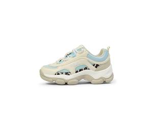 FILA Girl's Strada Dreamster Cb Kids Sneaker, Antique White Blue Glow, 13 UK Child