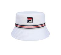 Fila JoJo Heritage Stripe Bucket Hat White (UK, Alpha, One Size, White)