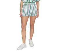 FILA Lassance Striped Satin Shorts Antique White/two Color Stripe size S | Sports Shorts Outlet | Women | White S